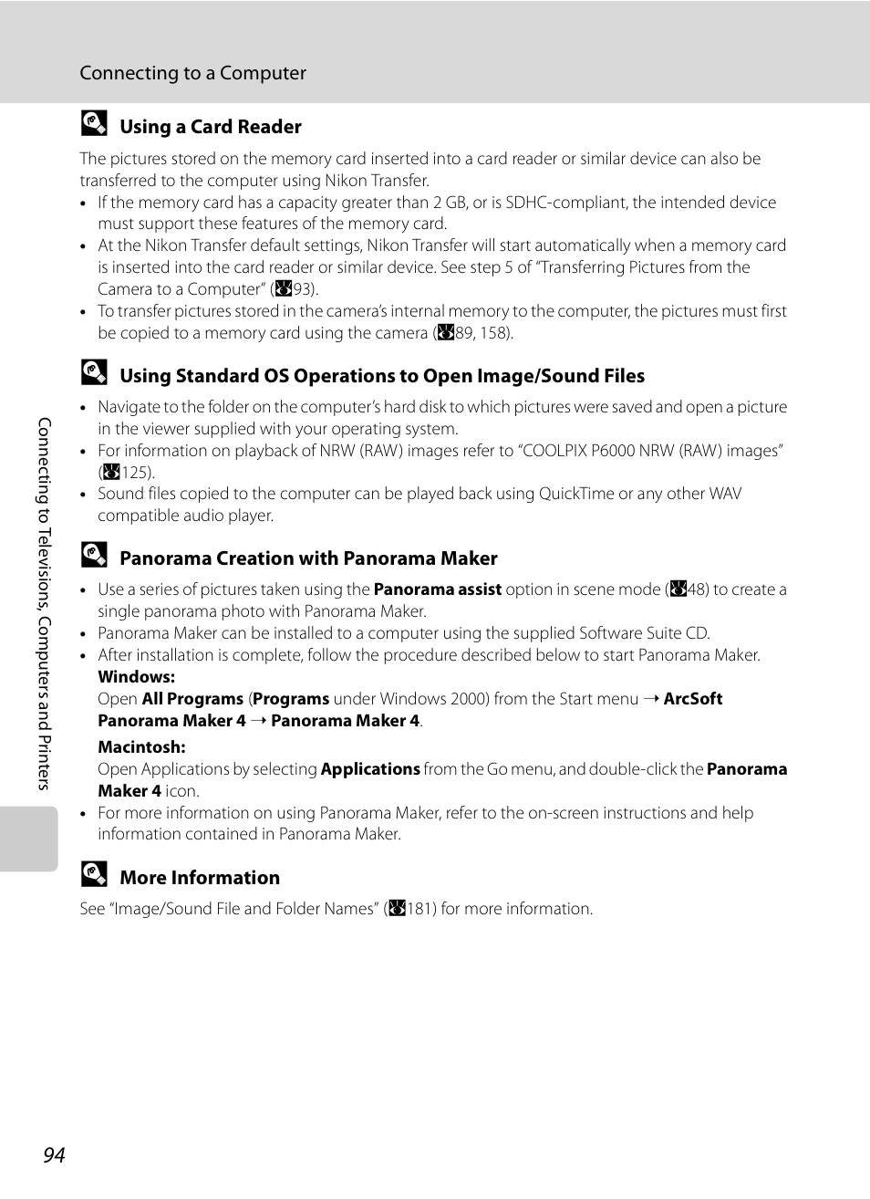 Nikon P6000 User Manual | Page 108 / 220