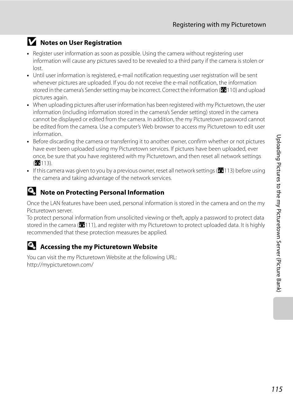 A115 | Nikon P6000 User Manual | Page 129 / 220