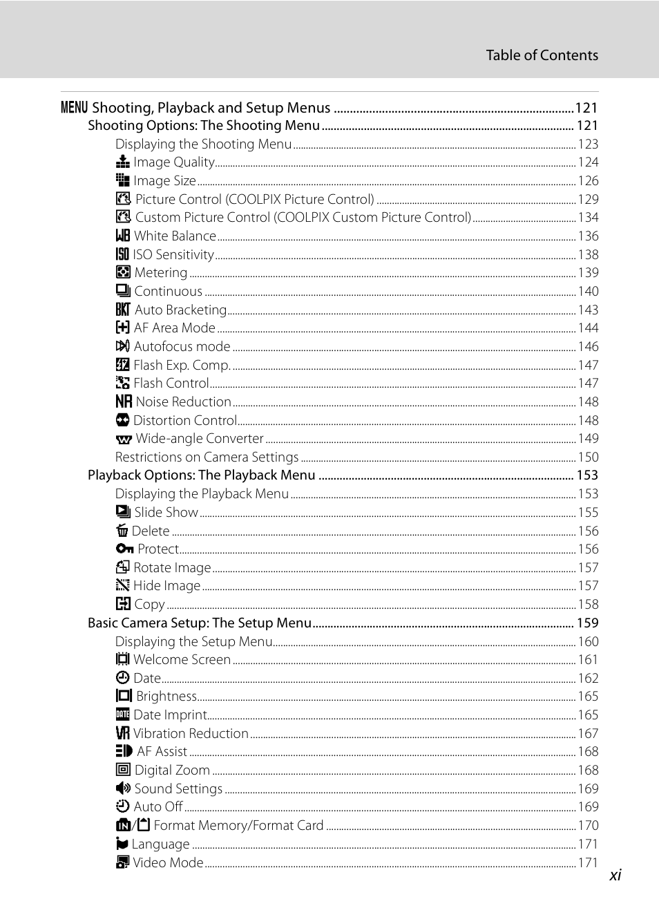 Nikon P6000 User Manual | Page 13 / 220