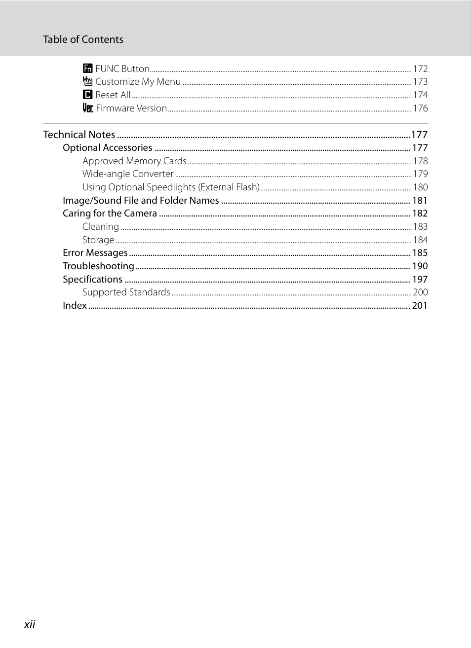 Nikon P6000 User Manual | Page 14 / 220