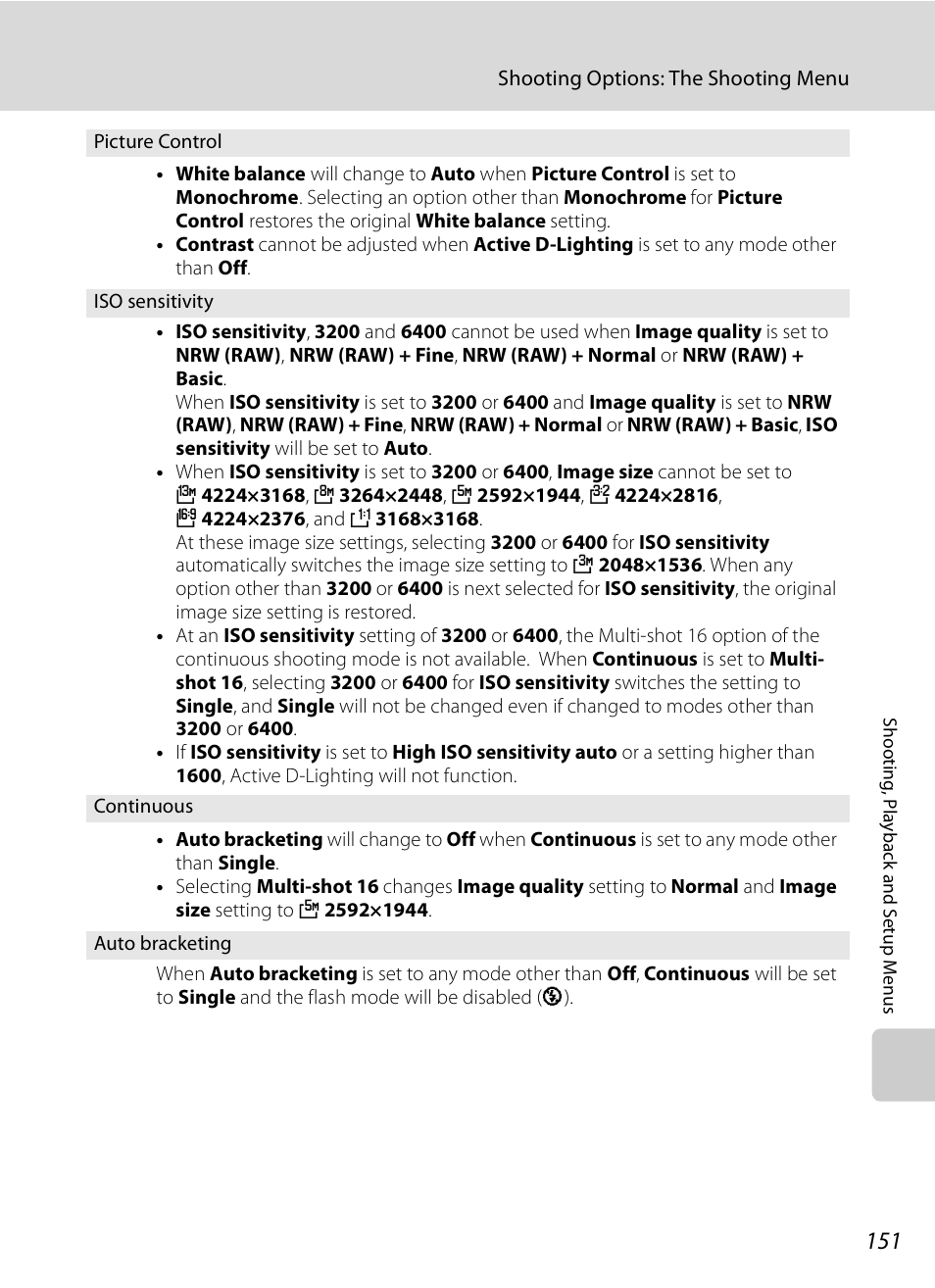 Nikon P6000 User Manual | Page 165 / 220