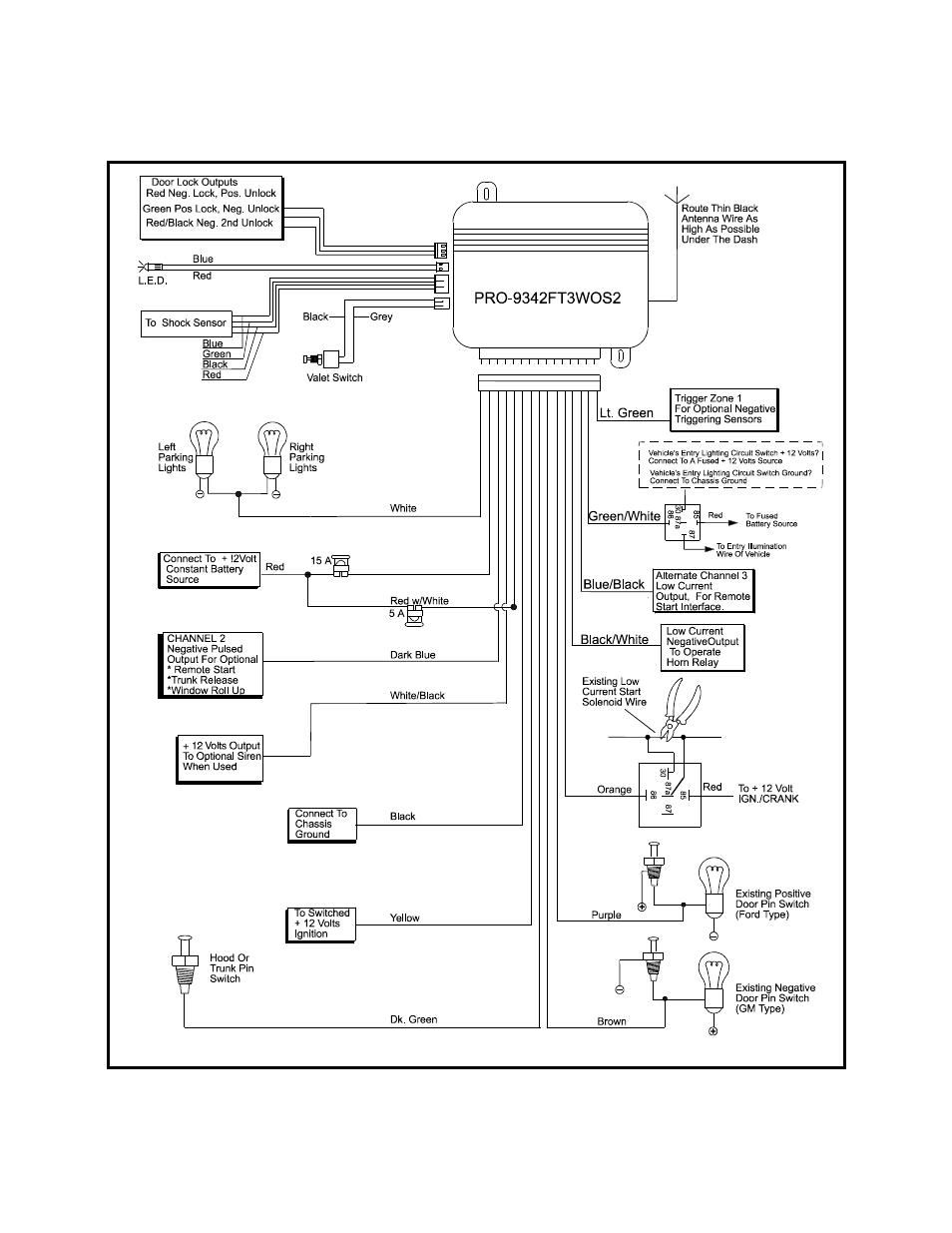 Audiovox PRO-9342FT3WOS2 User Manual | Page 8 / 8