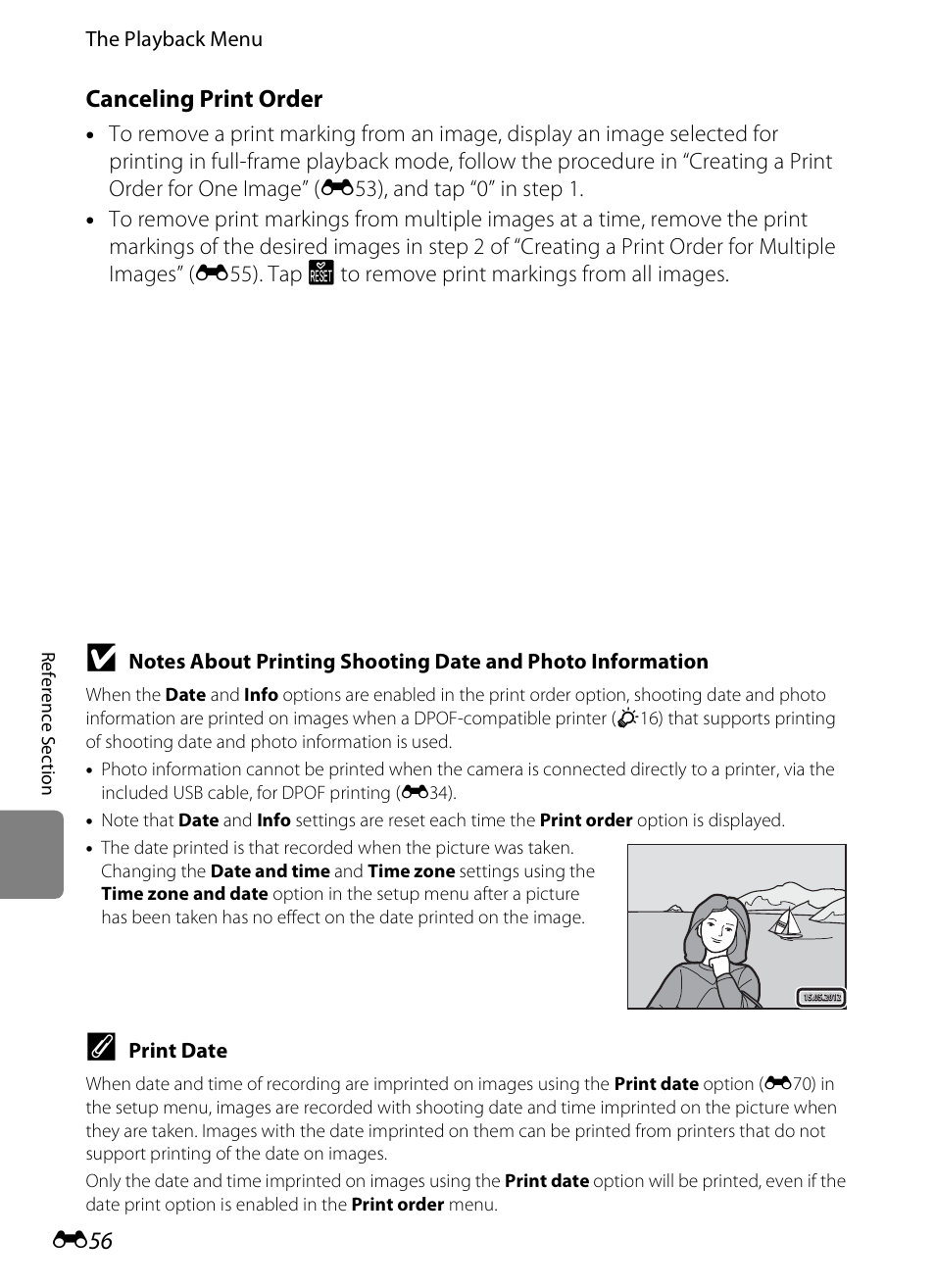 Canceling print order | Nikon S4200 User Manual | Page 164 / 224