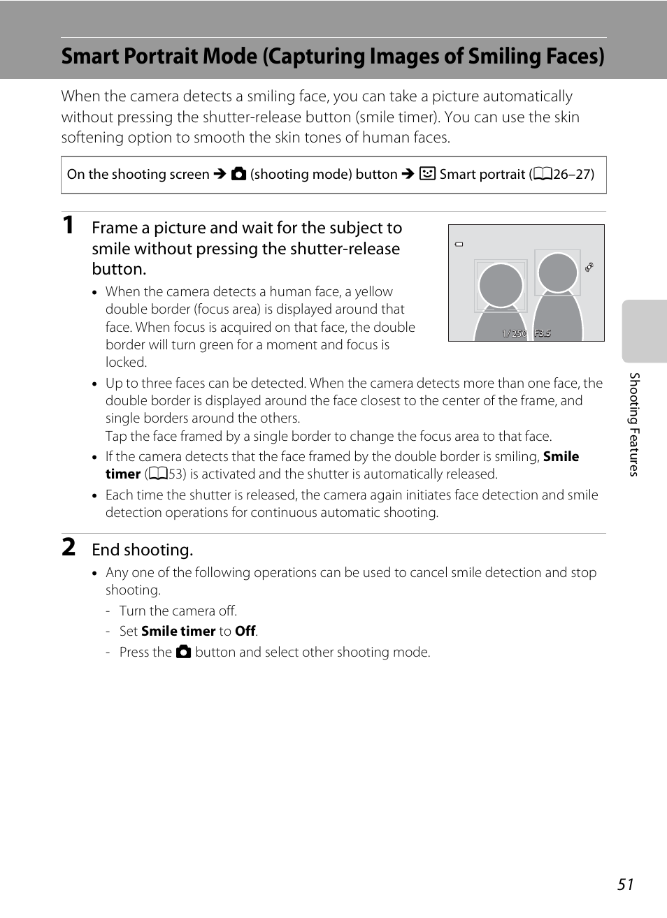 End shooting | Nikon S4200 User Manual | Page 69 / 224