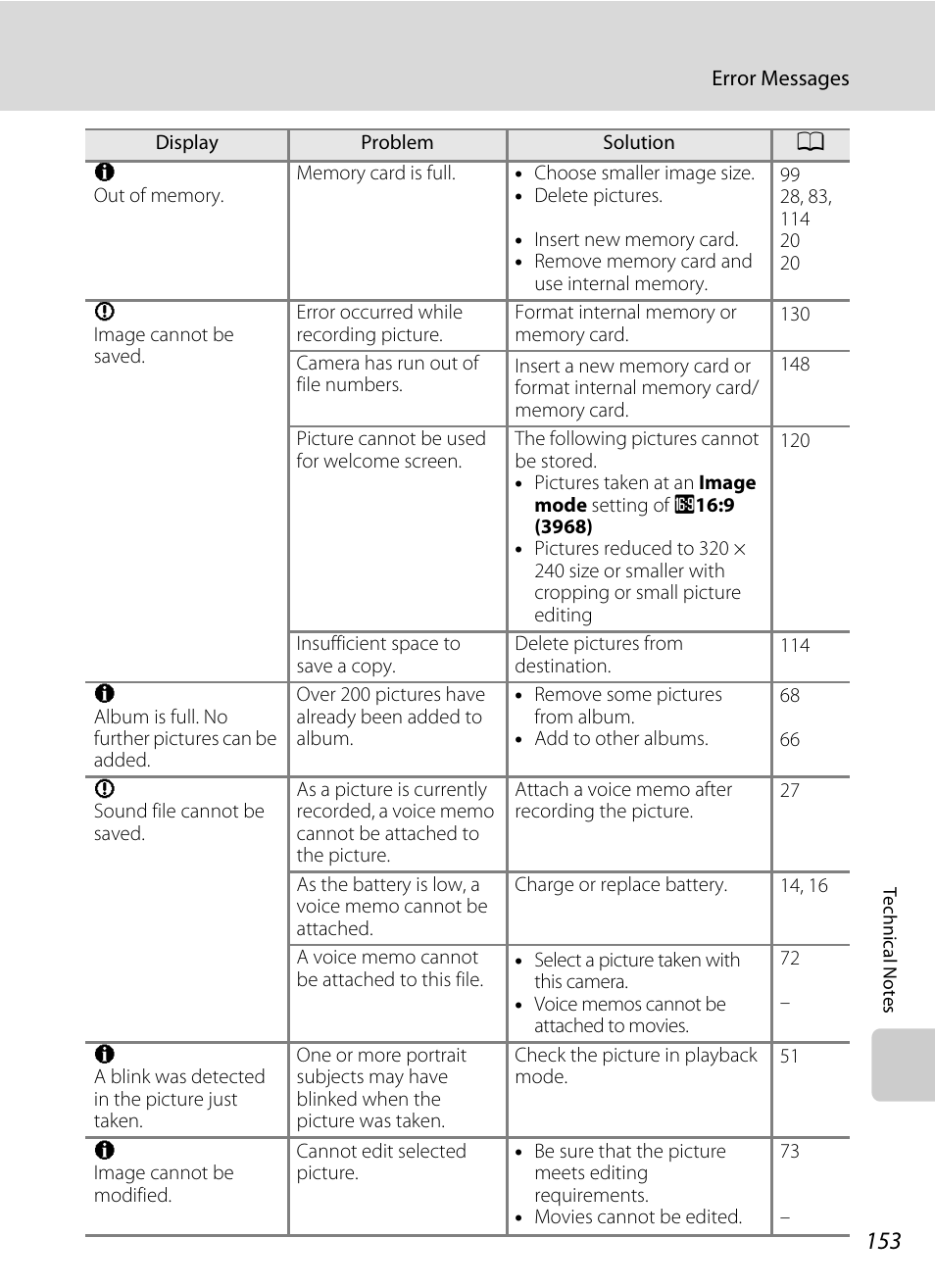 Nikon S1000pj User Manual | Page 165 / 184