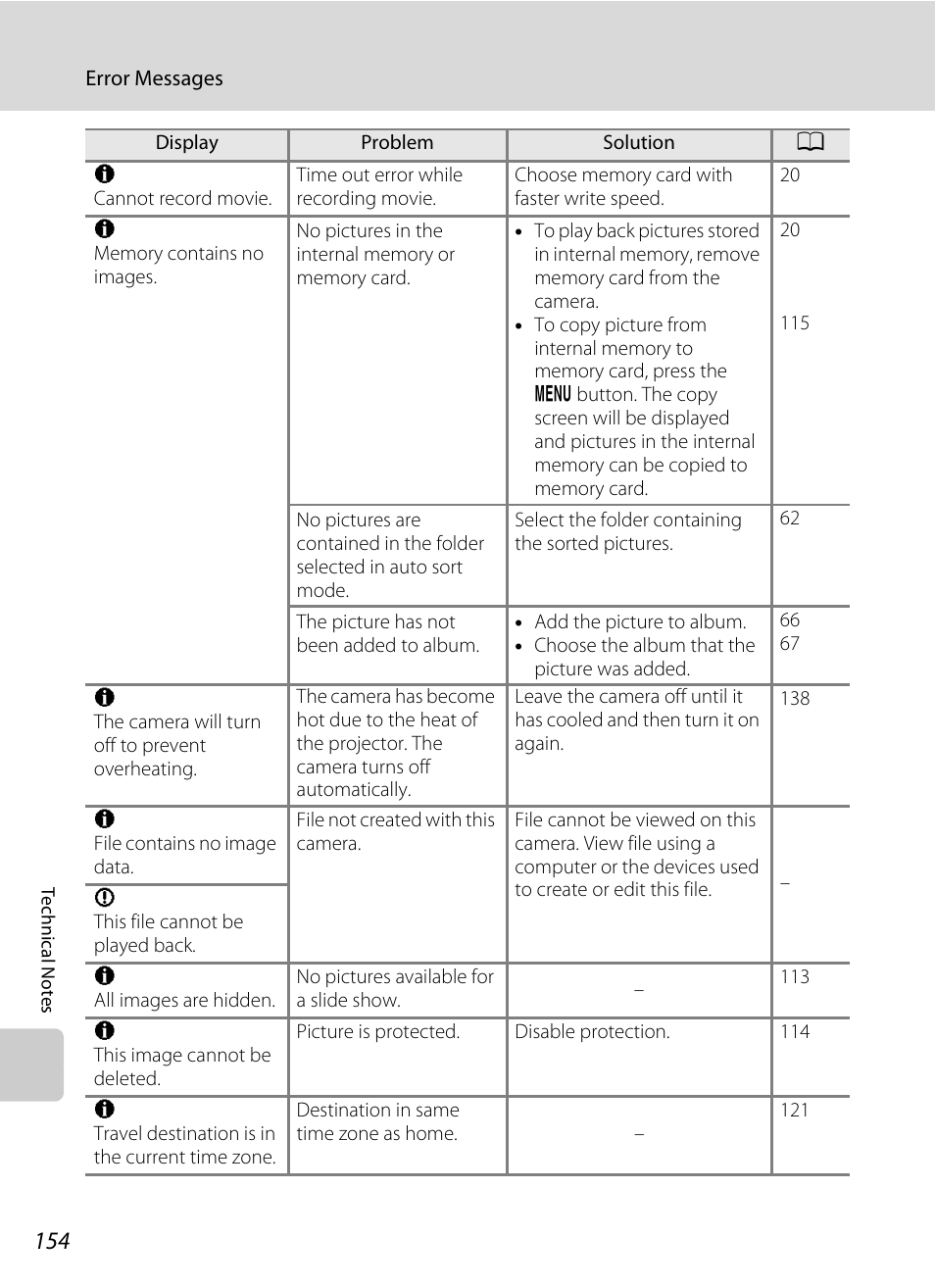 Nikon S1000pj User Manual | Page 166 / 184