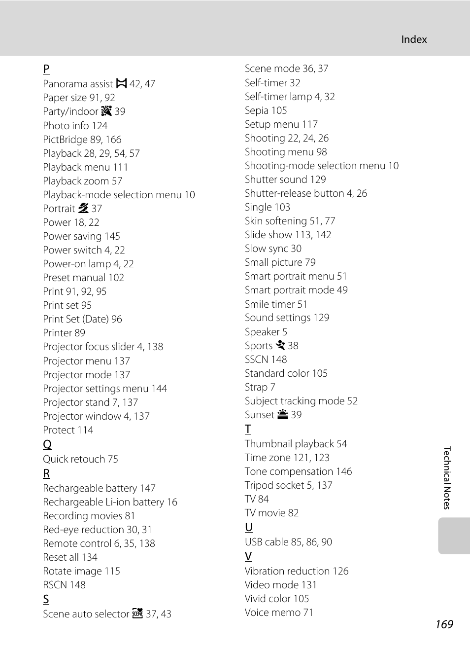 Nikon S1000pj User Manual | Page 181 / 184