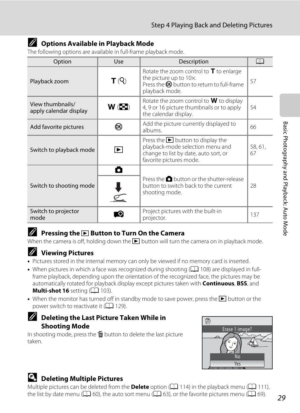 Ck mode, A 29) | Nikon S1000pj User Manual | Page 41 / 184