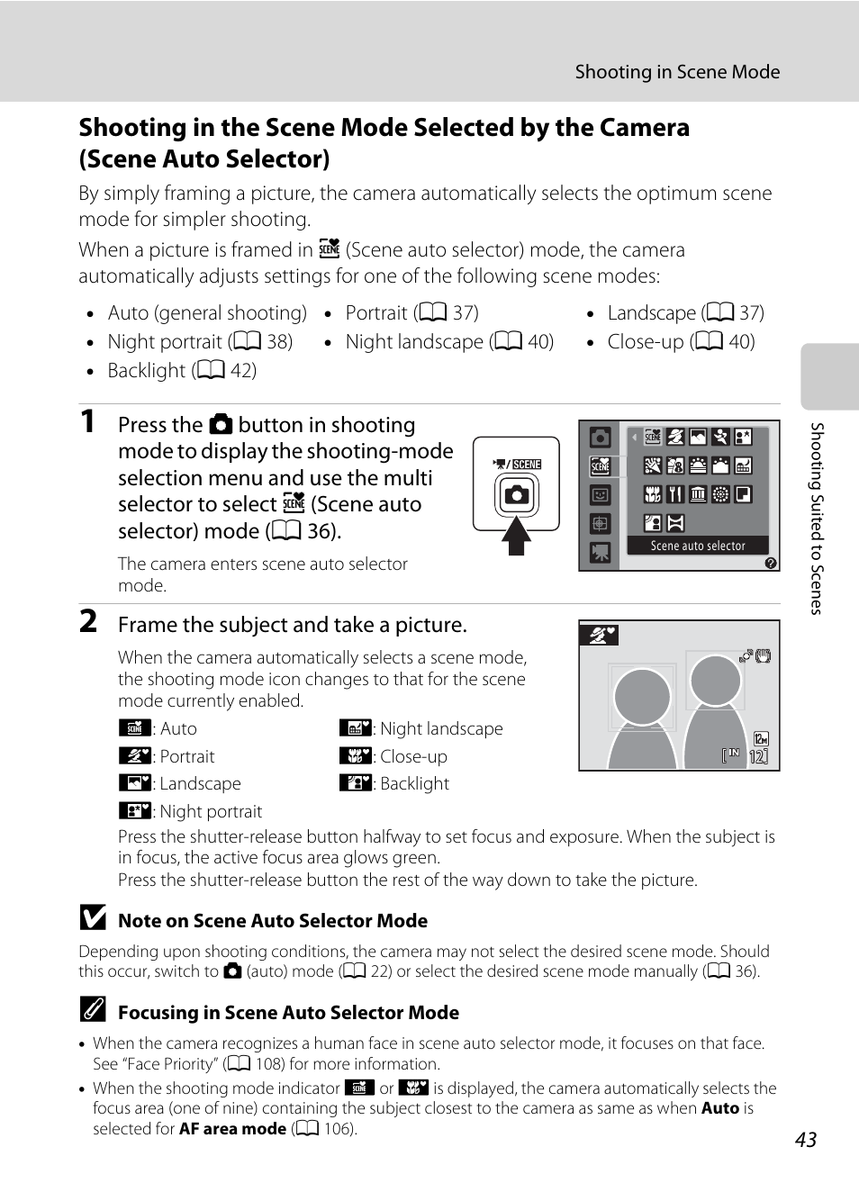 A 43) | Nikon S1000pj User Manual | Page 55 / 184