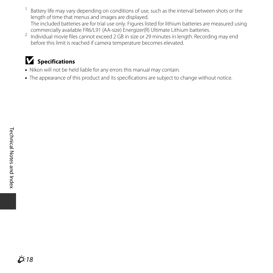 Nikon L30 User Manual | Page 150 / 160