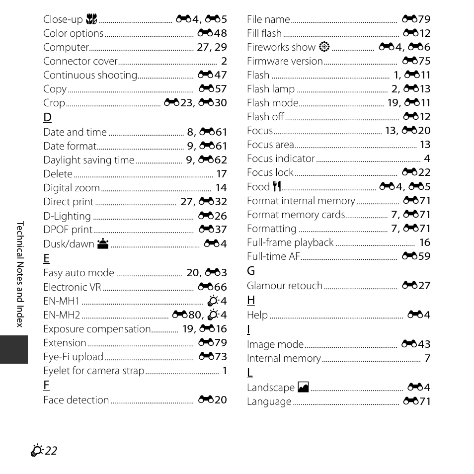Nikon L30 User Manual | Page 154 / 160