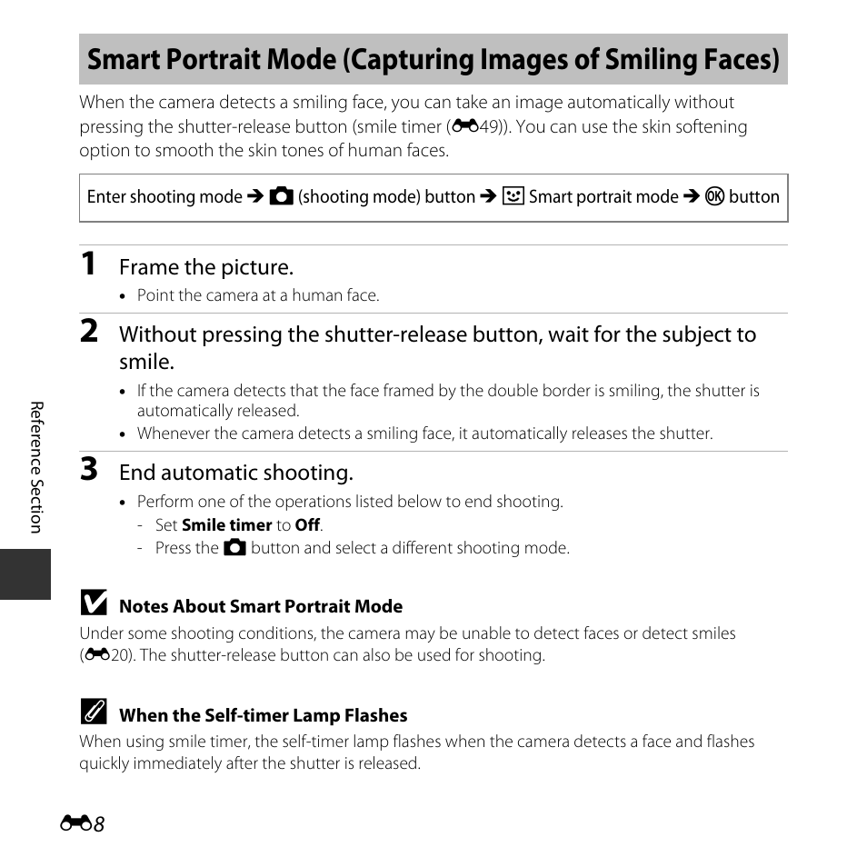 T portrait (e8) | Nikon L30 User Manual | Page 60 / 160