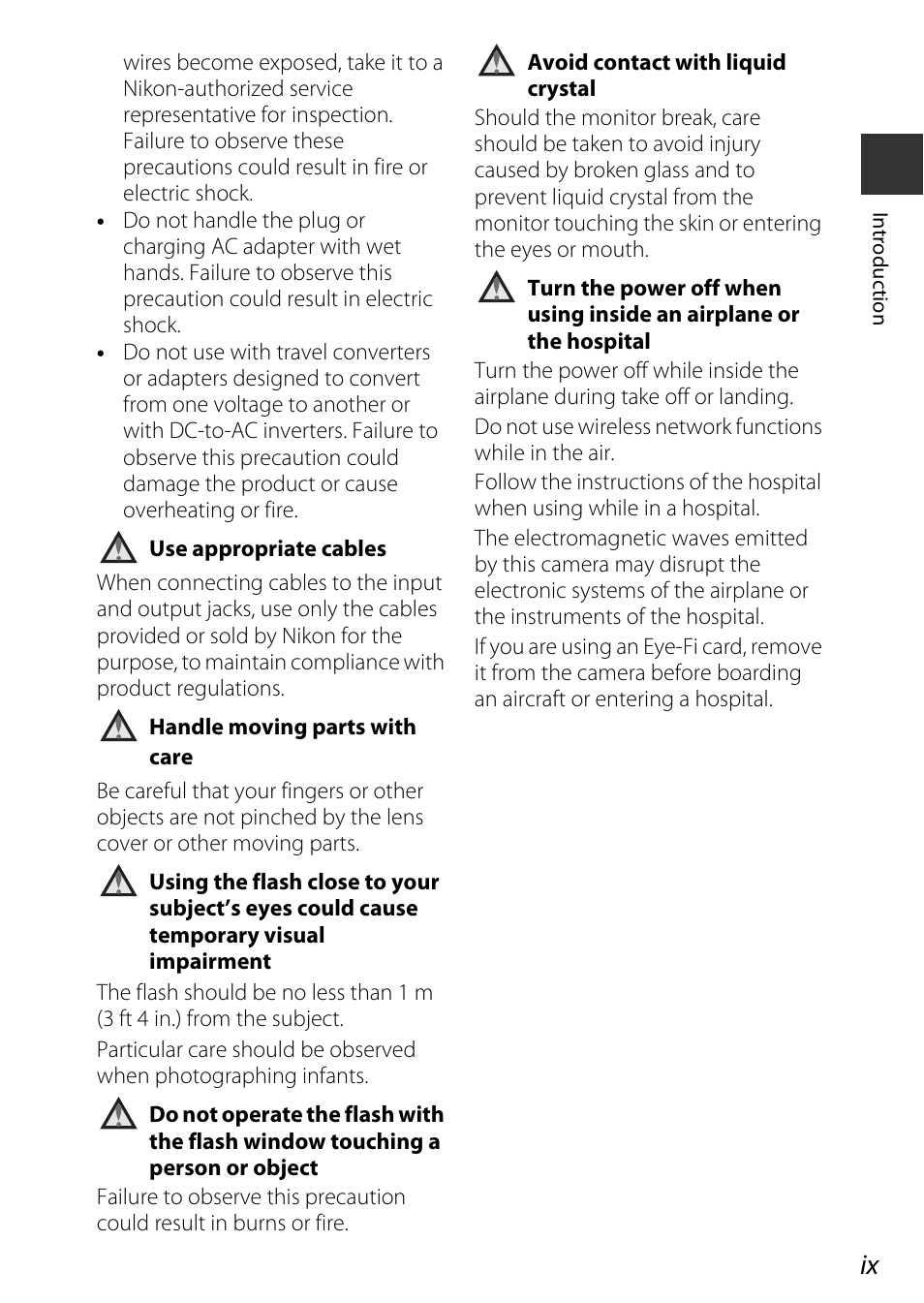 Nikon P600 User Manual | Page 11 / 236