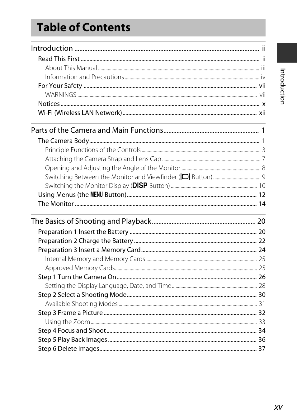 Nikon P600 User Manual | Page 17 / 236