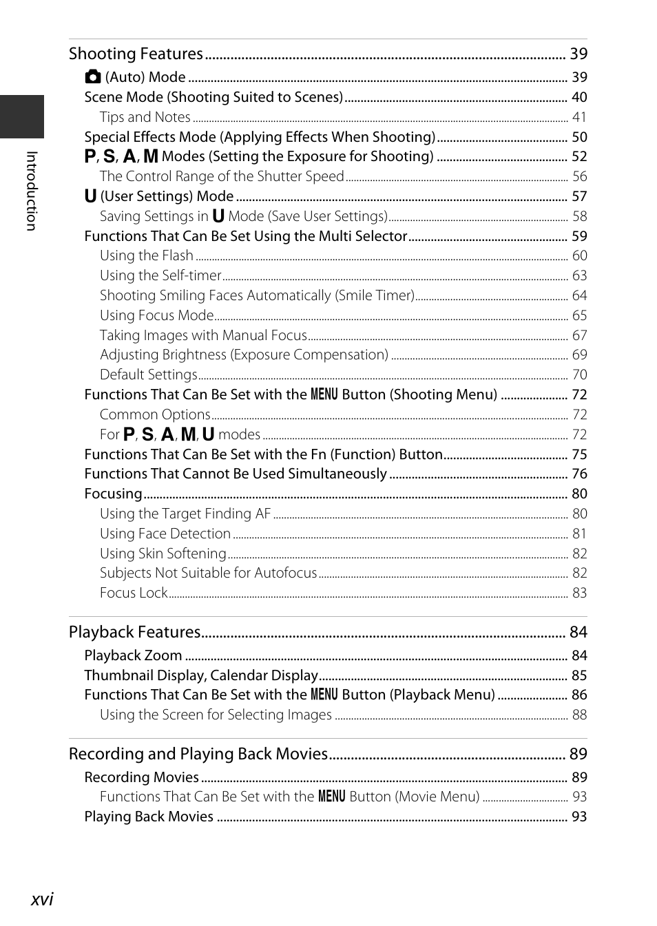 Nikon P600 User Manual | Page 18 / 236