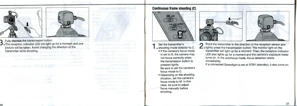 Attaching receiver to bracket (optional) | Nikon ML-3 Modulite Remote Control Set User Manual | Page 10 / 34