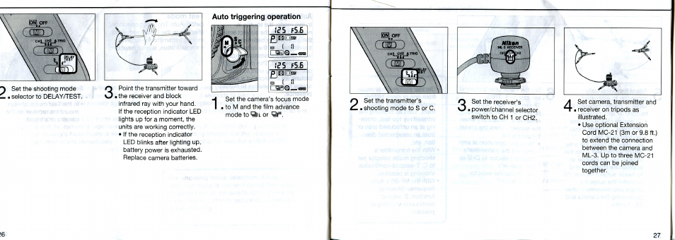Nikon ML-3 Modulite Remote Control Set User Manual | Page 13 / 34