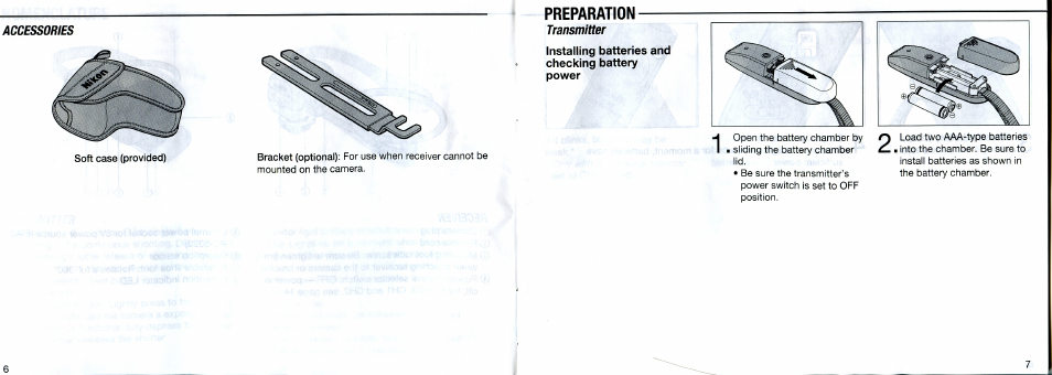 Nomencuture, Transmiuer | Nikon ML-3 Modulite Remote Control Set User Manual | Page 3 / 34