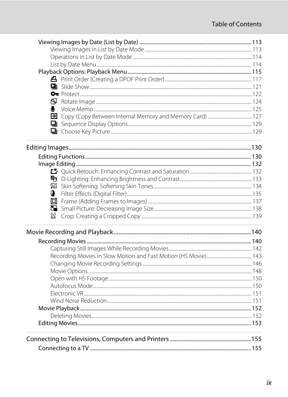 Nikon S9100 User Manual | Page 11 / 236