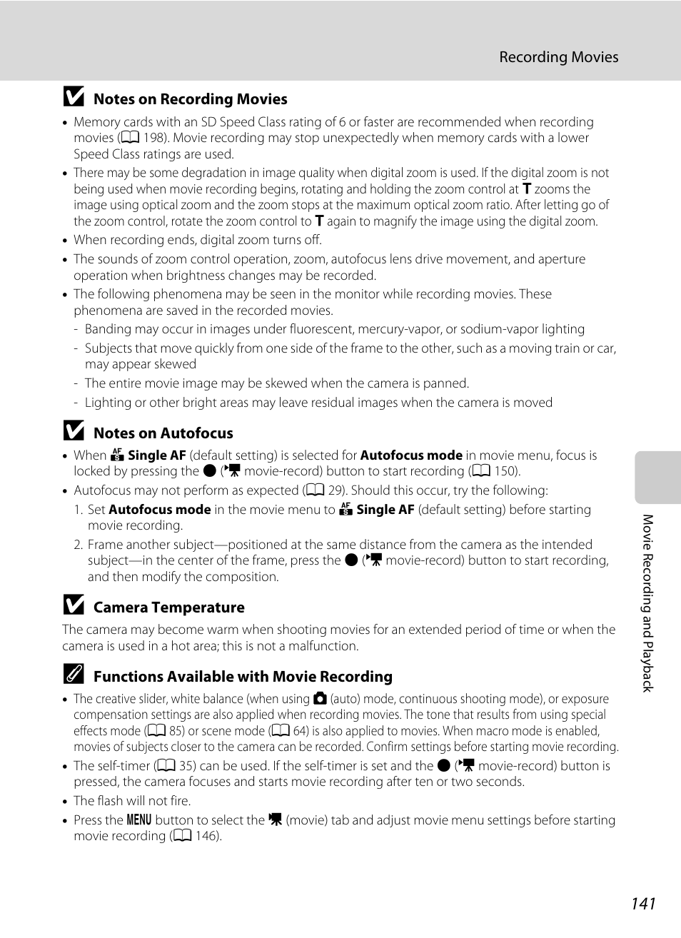 Nikon S9100 User Manual | Page 153 / 236