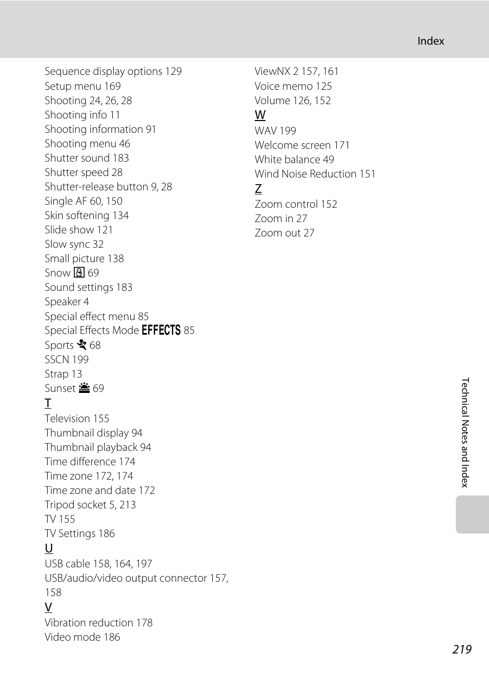 Nikon S9100 User Manual | Page 231 / 236