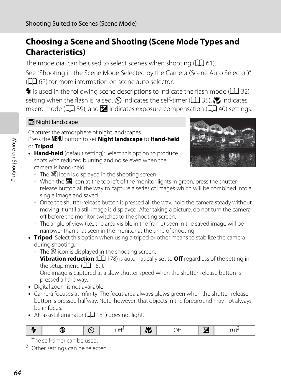 A 64), Nually (a 64) | Nikon S9100 User Manual | Page 76 / 236