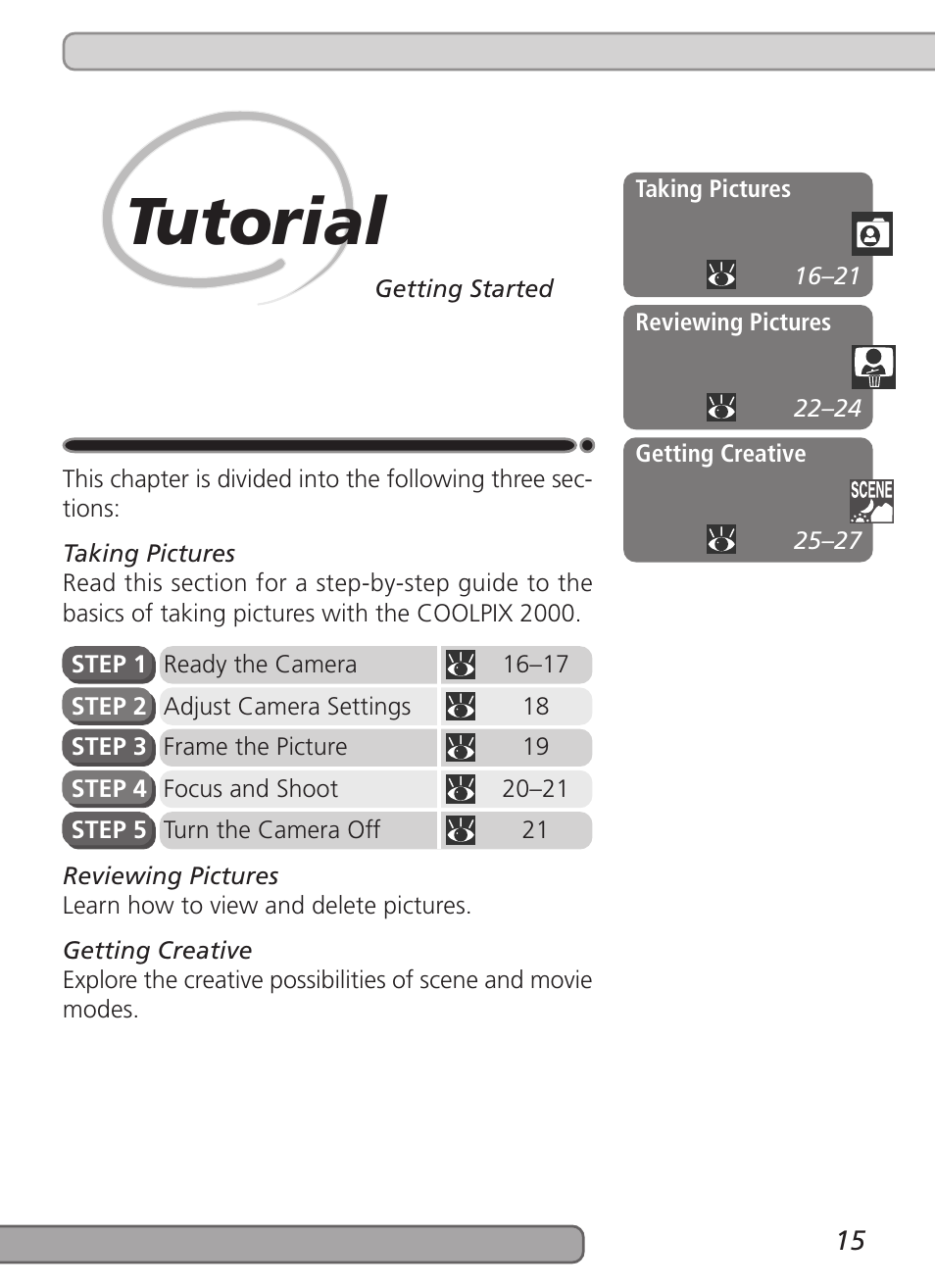 Tutorial | Nikon 2000 User Manual | Page 25 / 104