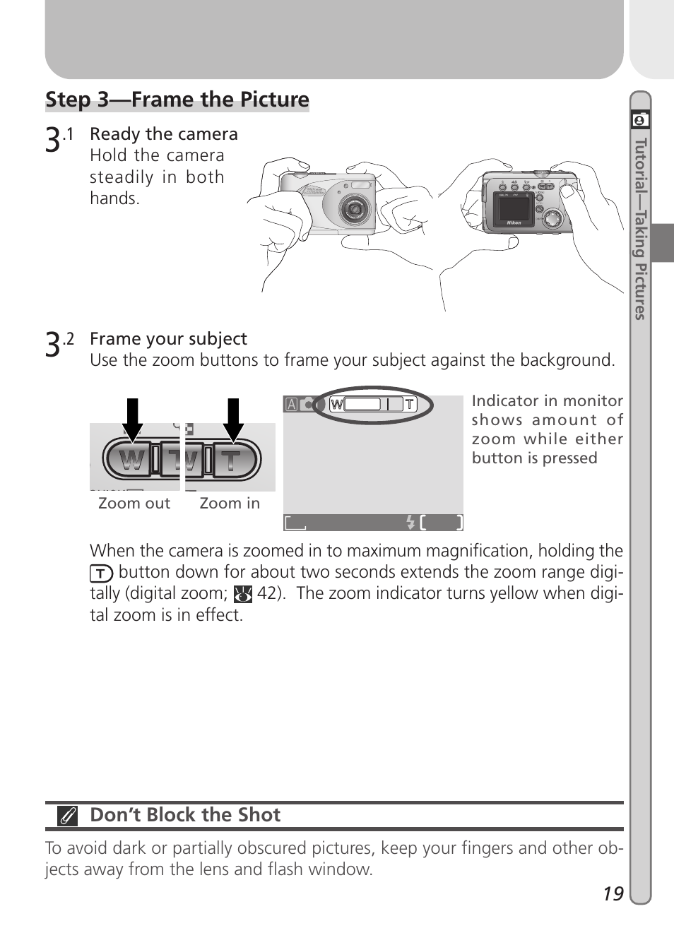 Step 3—frame the picture | Nikon 2000 User Manual | Page 29 / 104