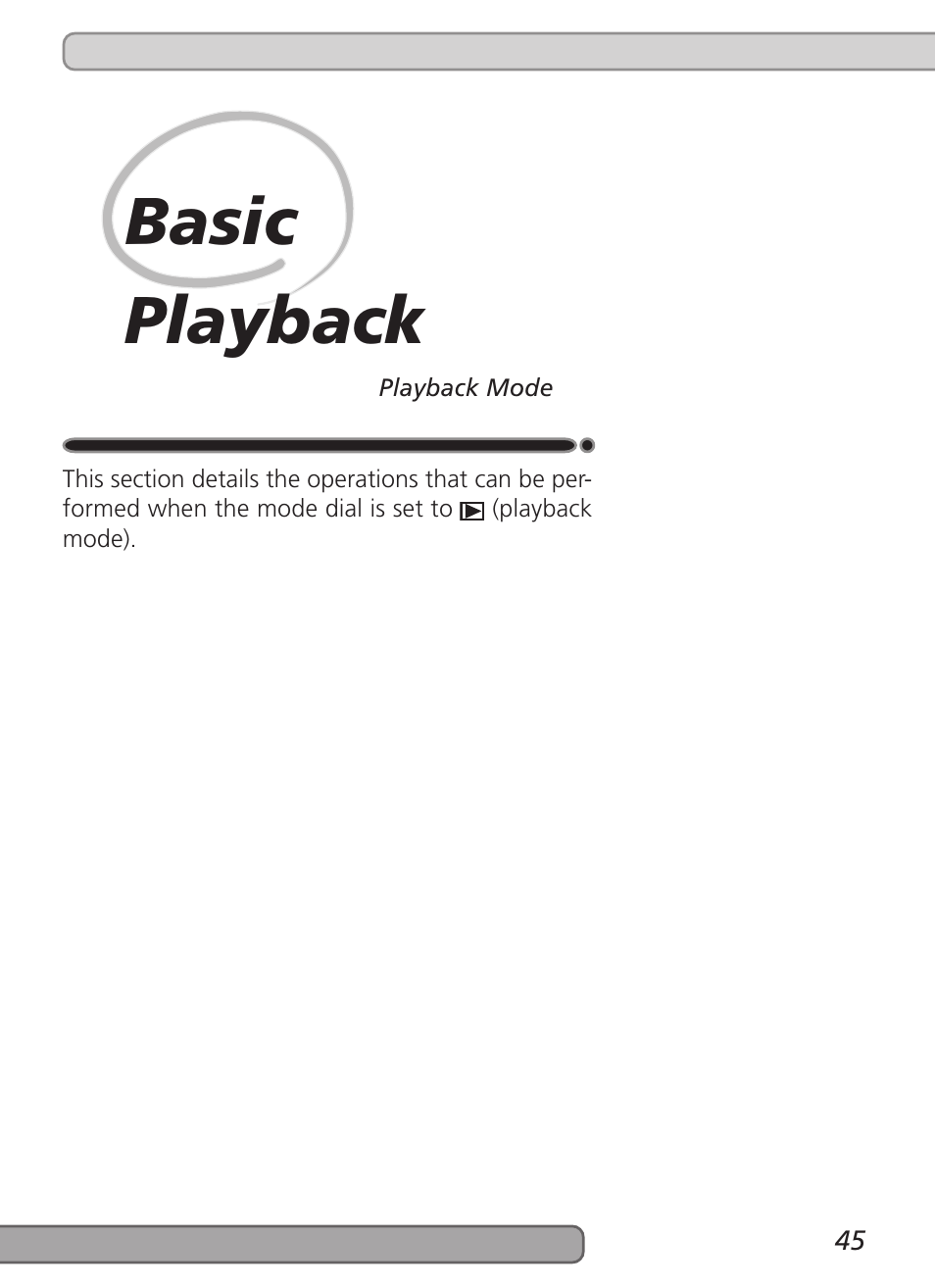 Basic playback | Nikon 2000 User Manual | Page 55 / 104