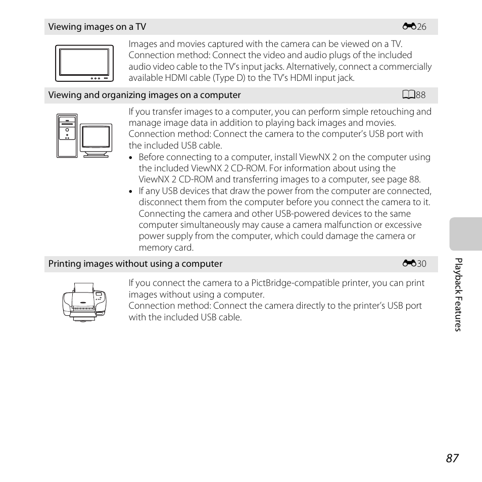 Nikon S5200 User Manual | Page 109 / 284