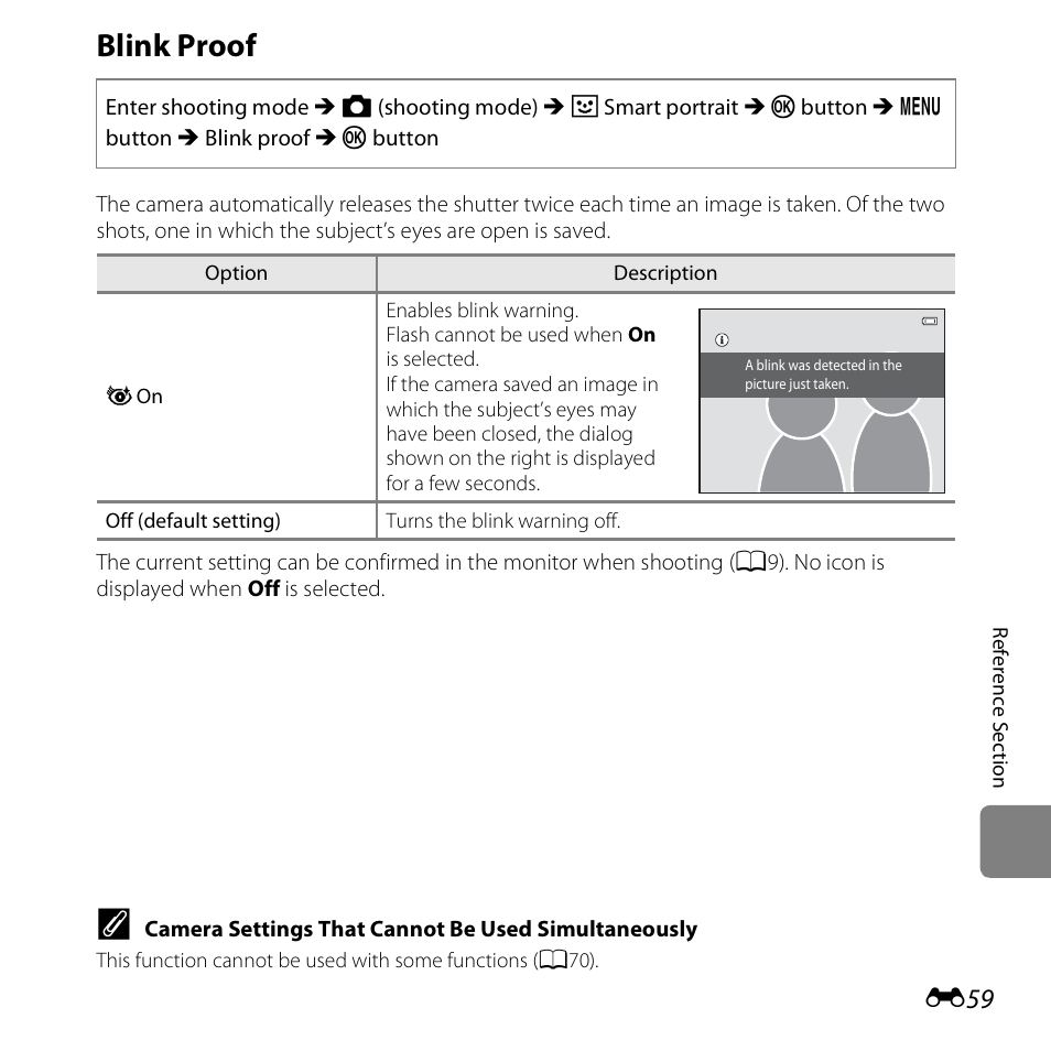 Blink proof | Nikon S5200 User Manual | Page 191 / 284