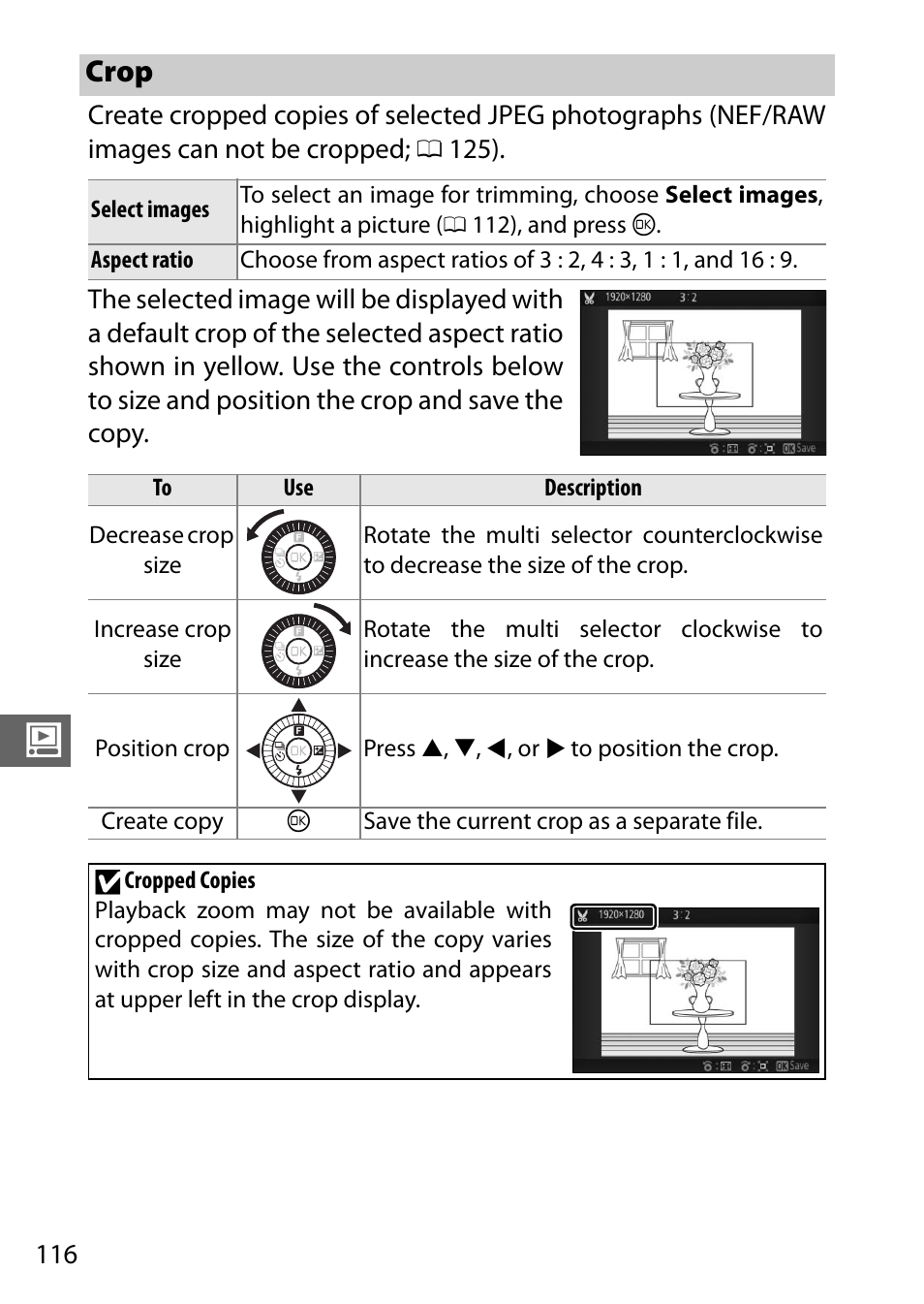 Crop | Nikon S2 User Manual | Page 136 / 236