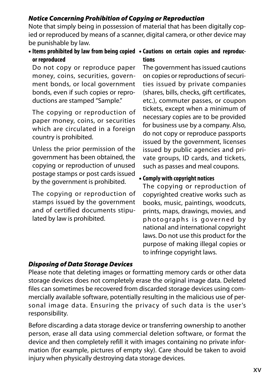 Nikon S2 User Manual | Page 17 / 236