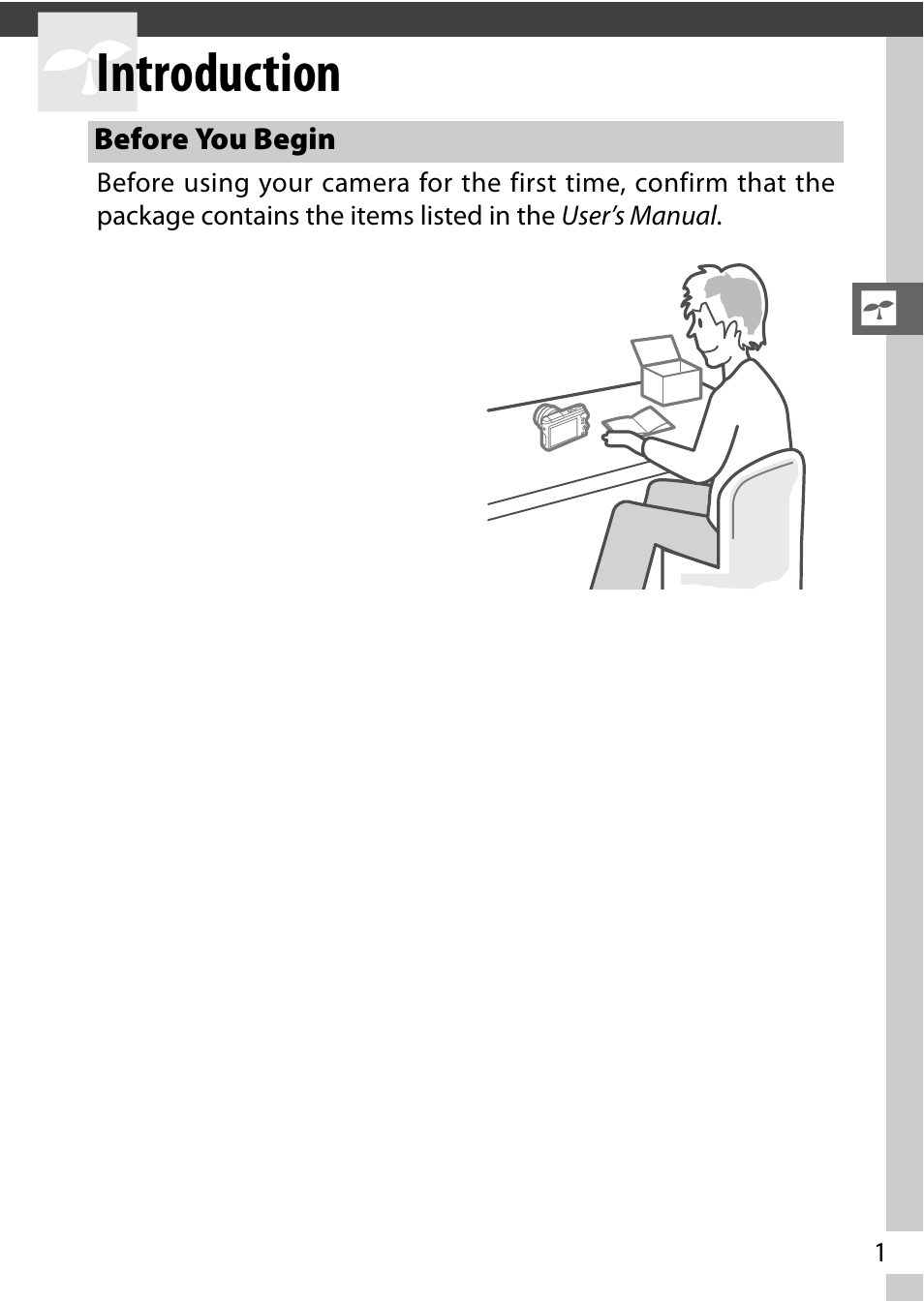 Introduction, Before you begin | Nikon S2 User Manual | Page 21 / 236