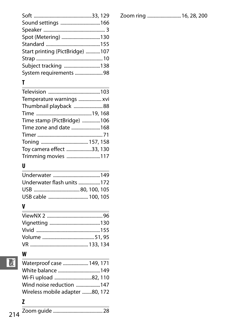 Nikon S2 User Manual | Page 234 / 236