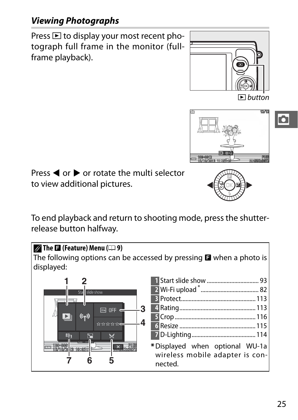 Viewing photographs | Nikon S2 User Manual | Page 45 / 236