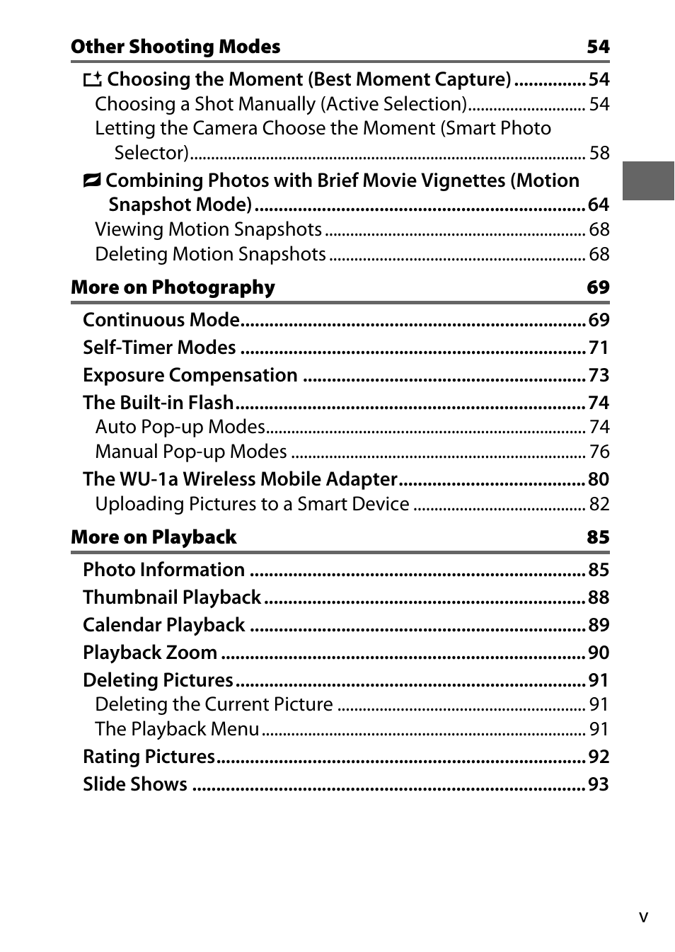 Nikon S2 User Manual | Page 7 / 236