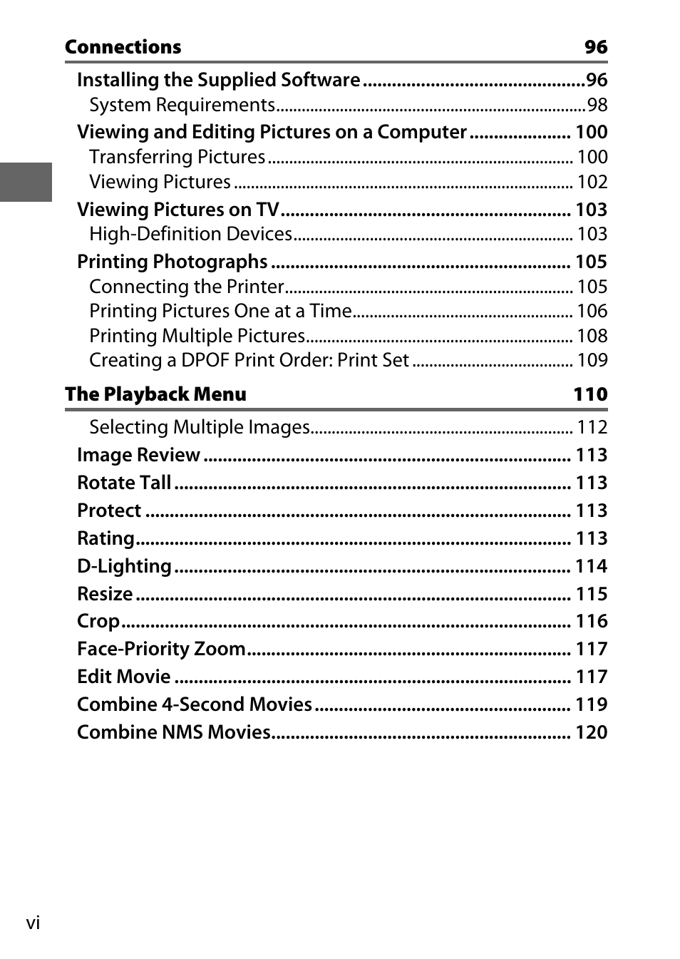 Nikon S2 User Manual | Page 8 / 236