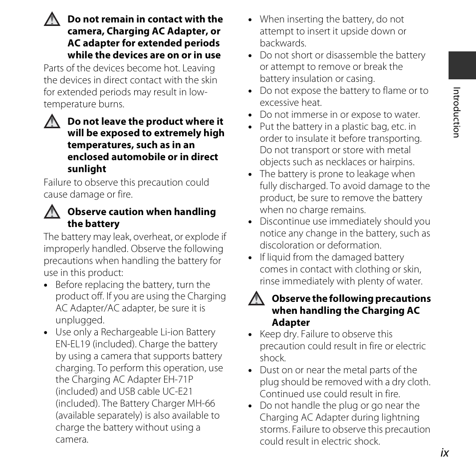 Nikon S5300 User Manual | Page 11 / 240