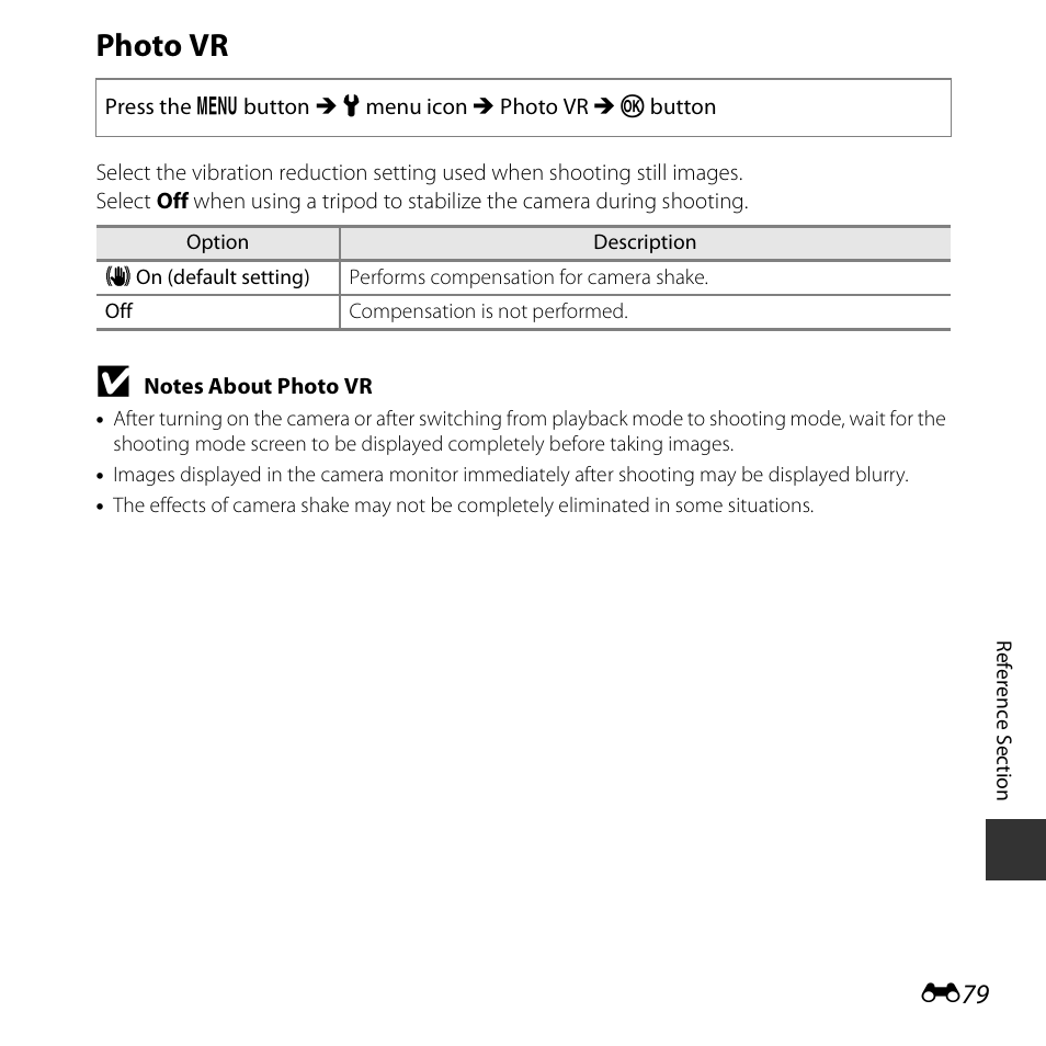 Photo vr | Nikon S5300 User Manual | Page 191 / 240