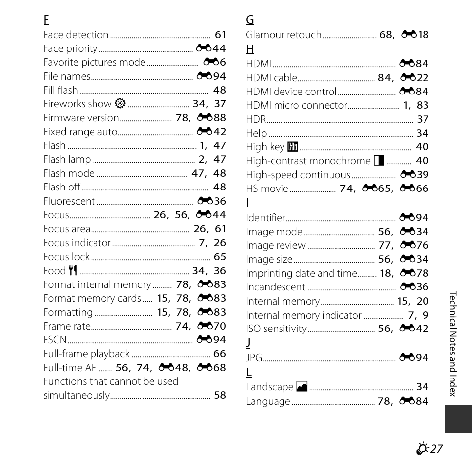 Nikon S5300 User Manual | Page 235 / 240