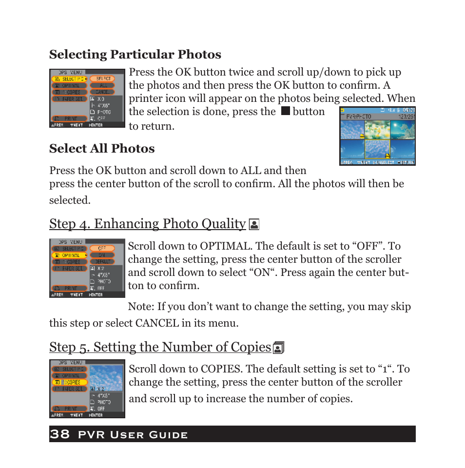 Audiovox PVR1000 User Manual | Page 38 / 42