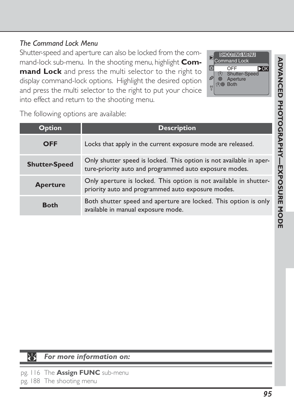 For more information on | Nikon D1H User Manual | Page 109 / 238