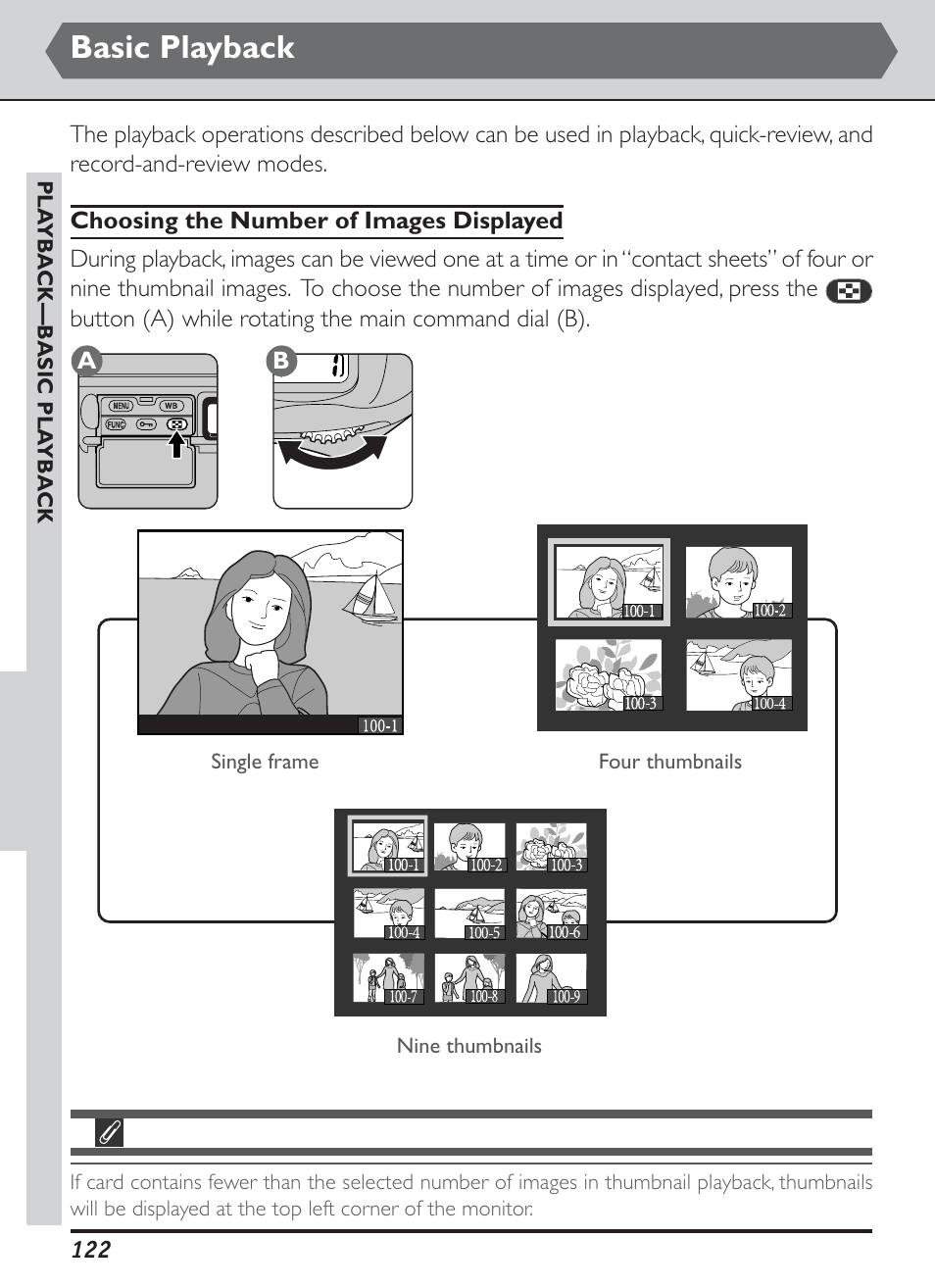 Basic playback | Nikon D1H User Manual | Page 136 / 238