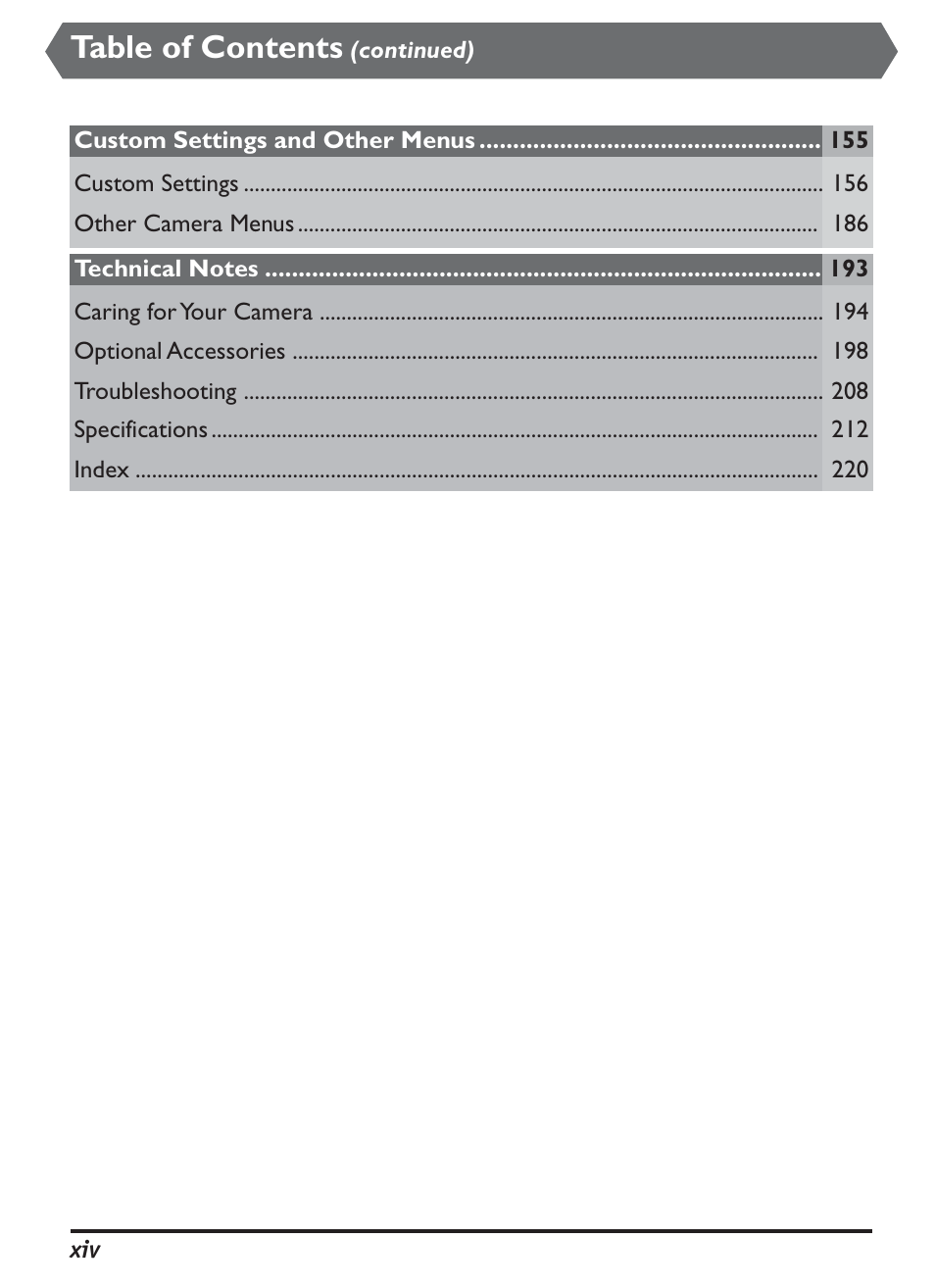 Nikon D1H User Manual | Page 14 / 238