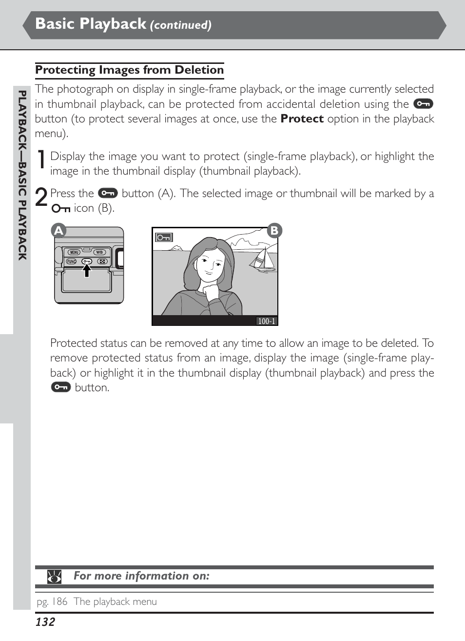 Basic playback | Nikon D1H User Manual | Page 146 / 238