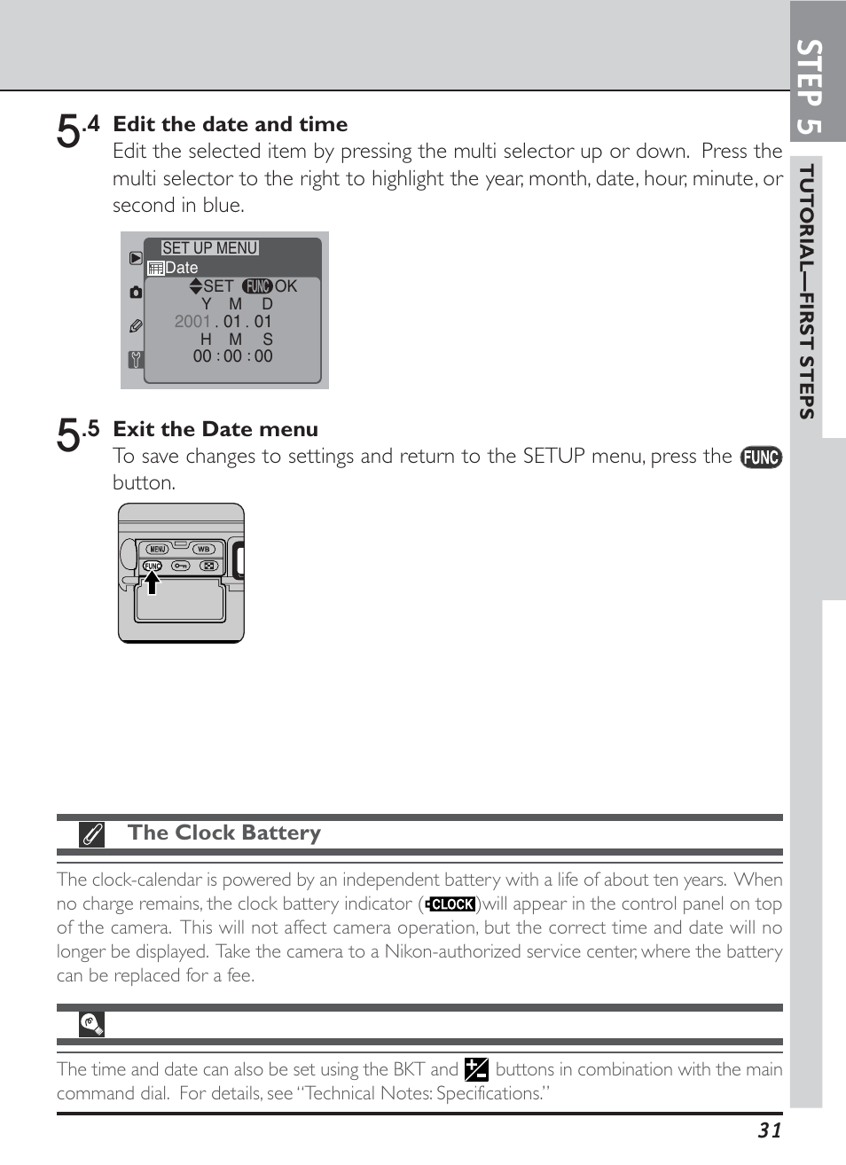 Step 5 | Nikon D1H User Manual | Page 45 / 238