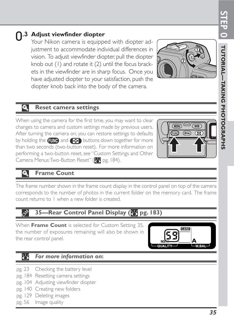 Step 0 | Nikon D1H User Manual | Page 49 / 238