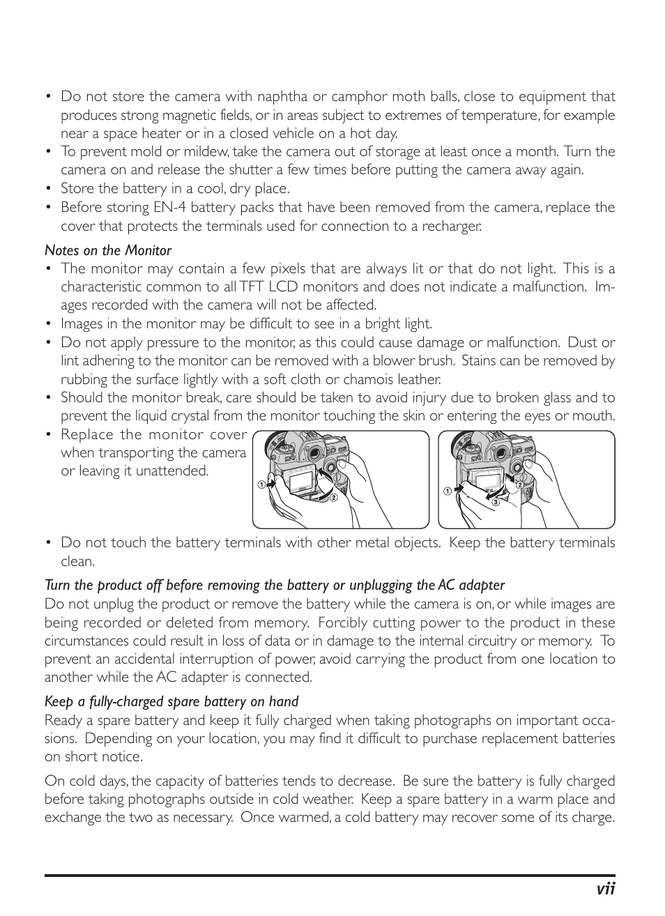 Nikon D1H User Manual | Page 7 / 238