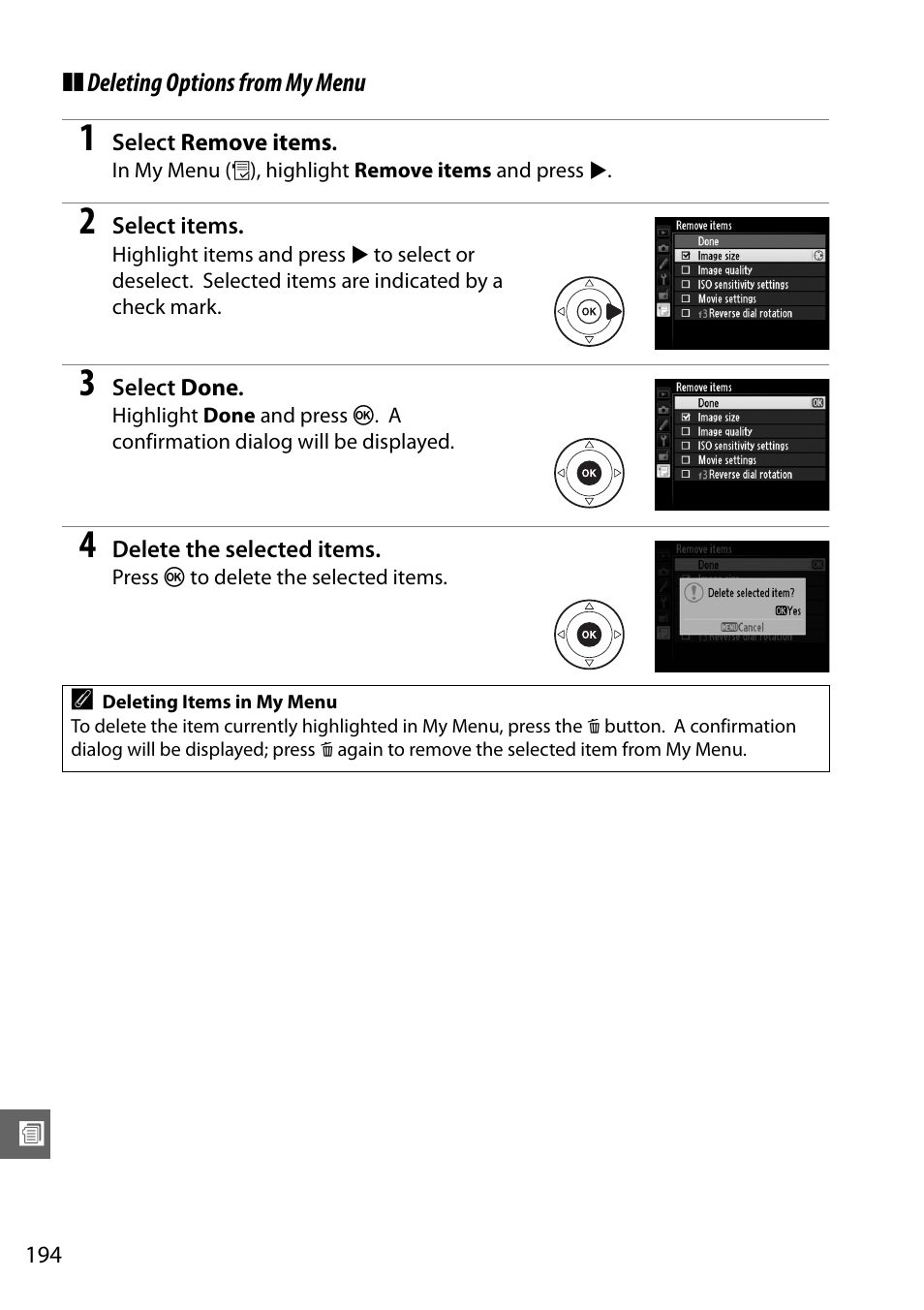 Nikon D5100 User Manual | Page 212 / 260